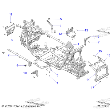 CHASSIS, MAIN FRAME