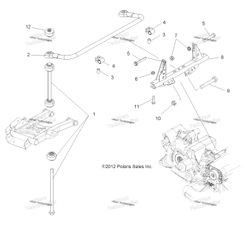 SUSPENSION, TORSION BAR