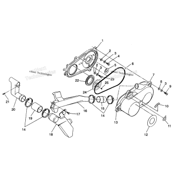 CLUTCH COVER ASSEMBLY TRAIL BLAZER