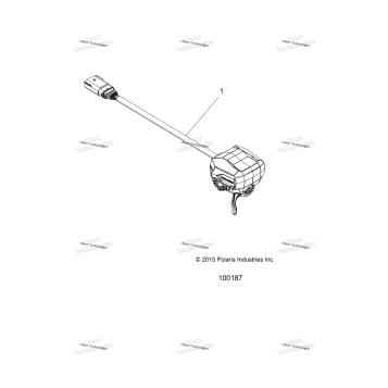 STEERING, CONTROLS, THROTTLE ASM