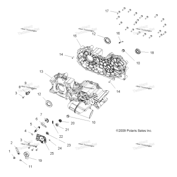 DRIVE TRAIN, MAIN GEARCASE