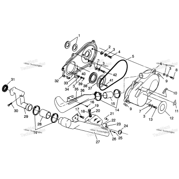 CLUTCH COVER SPORTSMAN 4X4