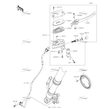 FRONT MASTER CYLINDER
