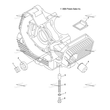 ENGINE, OIL PUMP & OIL FILTER