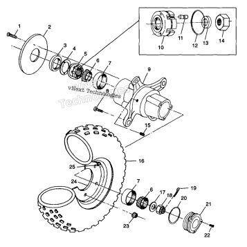 FRONT WHEEL S98CH50E (4950135013B008)