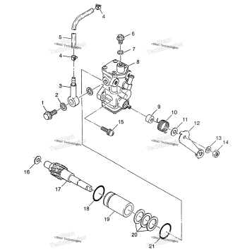 OIL PUMP XPLORER 300