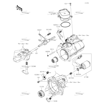GEAR CHANGE MECHANISM