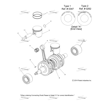 ENGINE, PISTON & CRANKSHAFT ALL OPTIONS