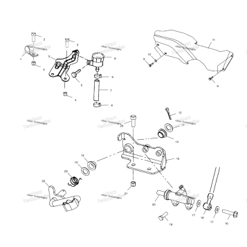 REAR BRAKE MASTER CYLINDER