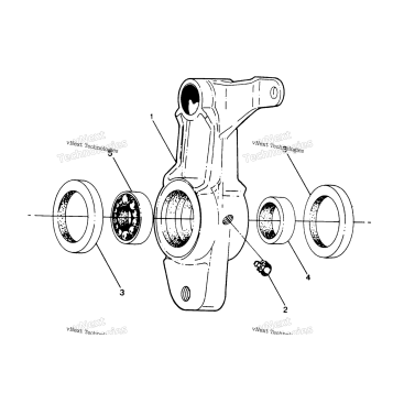 FRONT TIGHTENER ASSEMBLY, L.H.PN 1380004 / FRONT TIGHTENER ASSEMBLY, R.H
