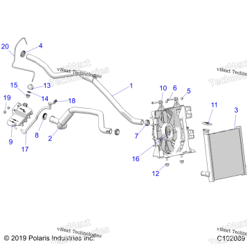 ENGINE, COOLING SYSTEM
