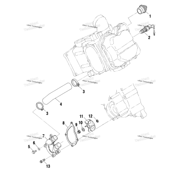 WATER PUMP A01CL50AA