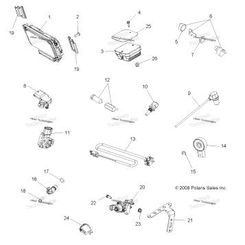 ELECTRICAL, SWITCHES, SENSORS, ECU & CONTROL MODULES