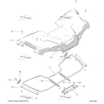 BODY, STORAGE, FRONT