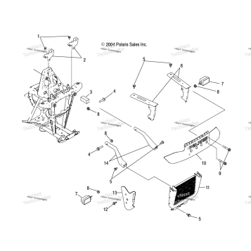 FRONT RACK & BUMPER MOUNTING /AB/AC