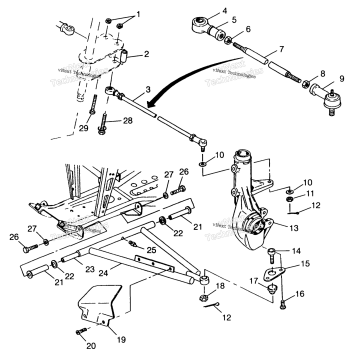AARM/STRUT MOUNTING