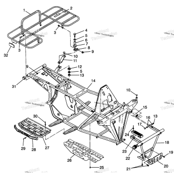 BUMPER & RACK MOUNTING TRAIL BOSS