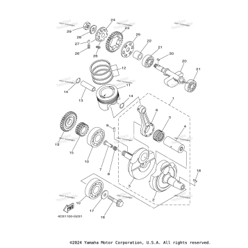 CRANKSHAFT & PISTON