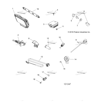 ELECTRICAL, SWITCHES, SENSORS, ECU & CONTROL MODULES