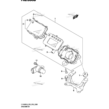 SPEEDOMETER (LT-F400FL9 P28)