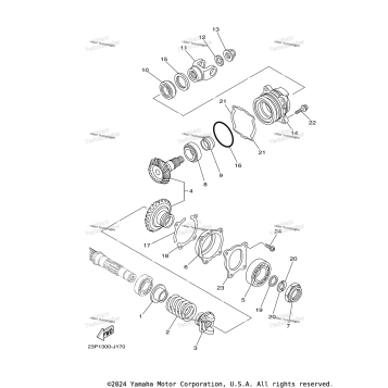 MIDDLE DRIVE GEAR