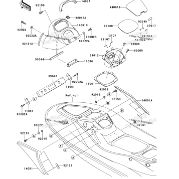 HULL MIDDLE FITTINGS(AFF)