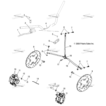 BRAKE, FRONT /AB/AC/LE