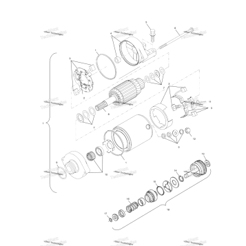 STARTING MOTOR