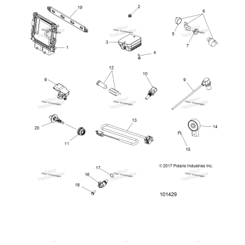 ELECTRICAL, SWITCHES, SENSORS, ECU & CONTROL MODULES