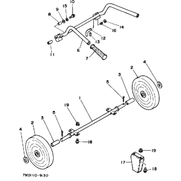 FRONT WHEEL EF6000EA