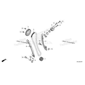 CAM CHAIN@TENSIONER