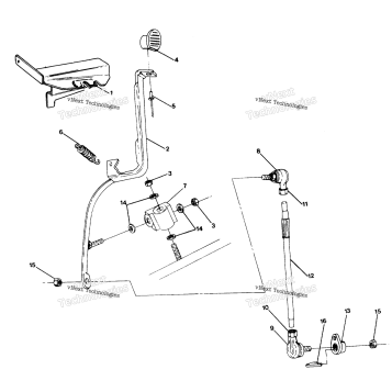 SHIFT LINKAGE ASSEMBLY BIG BOSS 4X6
