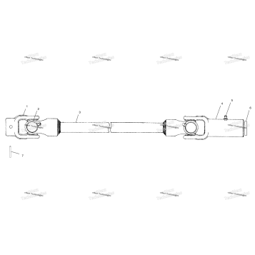 PROP SHAFT A01CH42AA