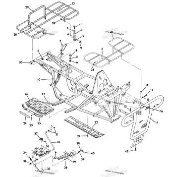 FRAME ASSEMBLY 350 2X4