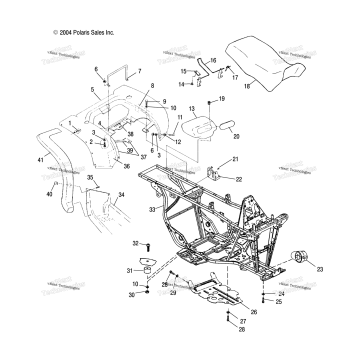 REAR CAB & SEAT /AB/AC