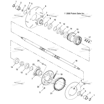 REAR HOUSING