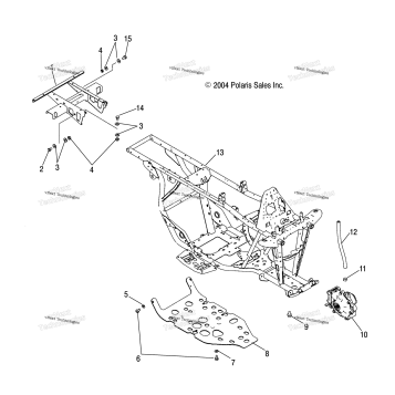 FRAME EXTENSION & MAIN FRAME