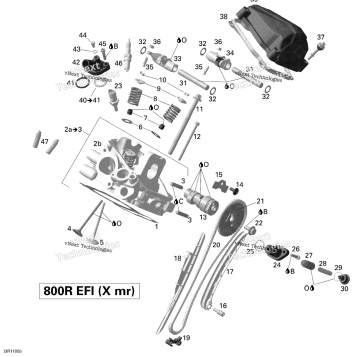 CYLINDER HEAD, REAR