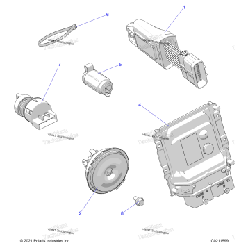 ELECTRICAL, SWITCHES, HORN & ECM