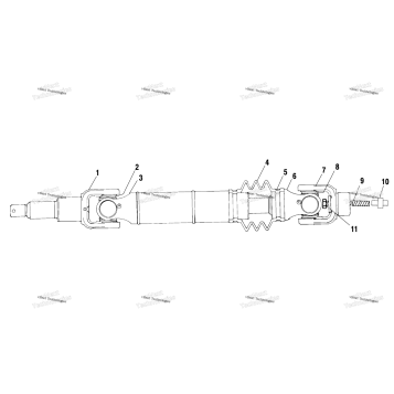 REAR DRIVE SHAFT A00CH33AA