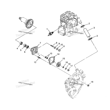 WATER PUMP 6X6 400L, SWEDISH & NORWEGIAN N948740