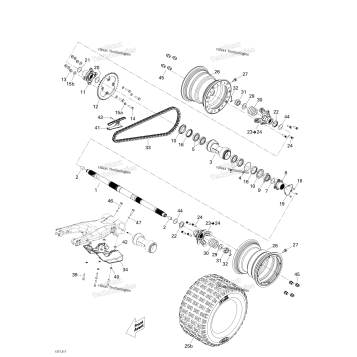 DRIVE SYSTEM, REAR