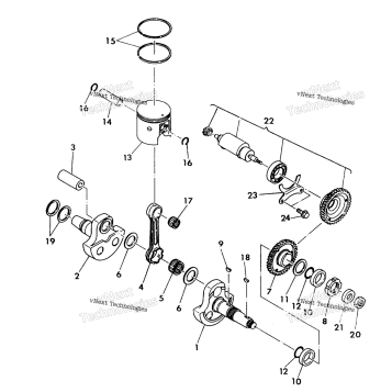 CRANKSHAFT & PISTON 350 4X4 UPDATE