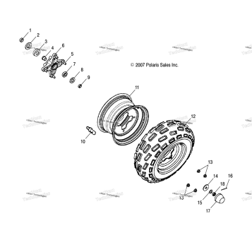 WHEELS, FRONT