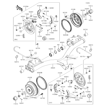 REAR HUBS/BRAKES