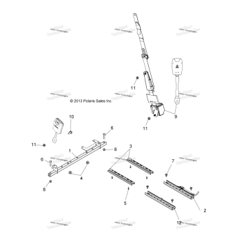 BODY, SEAT MOUNTING AND BELT