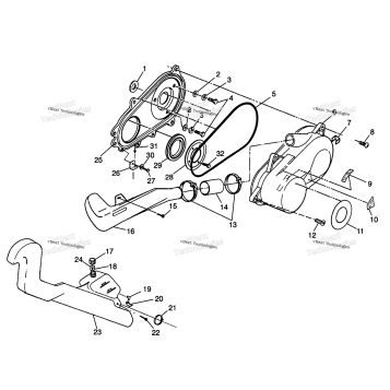 CLUTCH COVER SPORT 400L