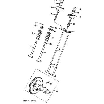 CAMSHAFT VALVE EF6000EA
