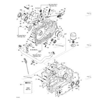 CLUTCH HOUSING AND COVER