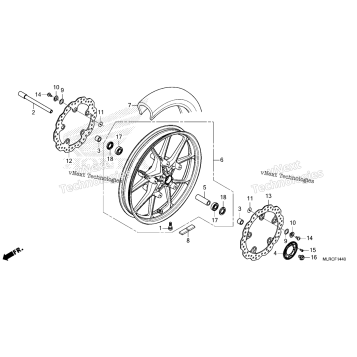 FRONT WHEEL